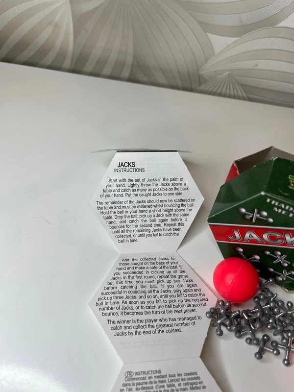 Stalo žaidimas „Jacks“