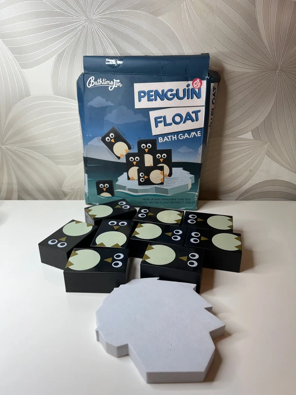 Vaikiškas žaidimas voniai „Penguin Float“