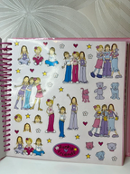 „Funky Memories“ prisiminimų ir užrašų knyga mergaitėms