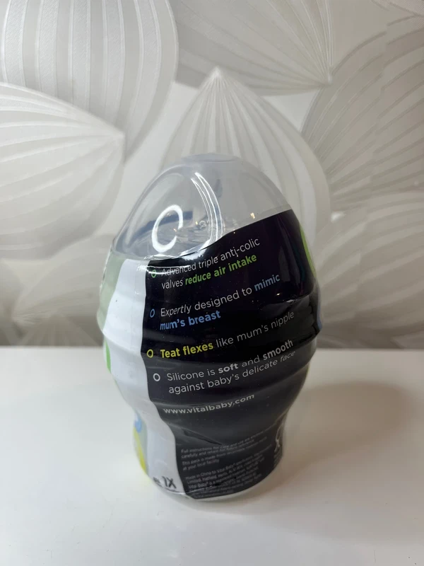 Buteliukas „Vital Baby Nurture“ (su antikolikine sistema)