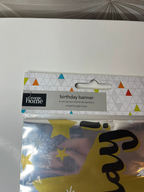 Auksinė gimtadienio girlianda