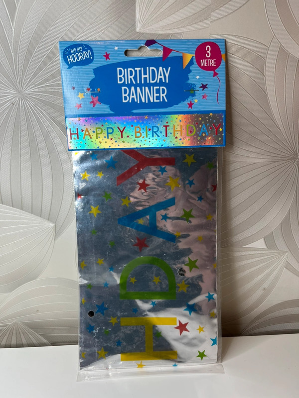 Gimtadienio girlianda, 3 m