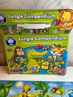 Lavinamasis žaidimų ir veiklos rinkinys „Jungle Compendium“