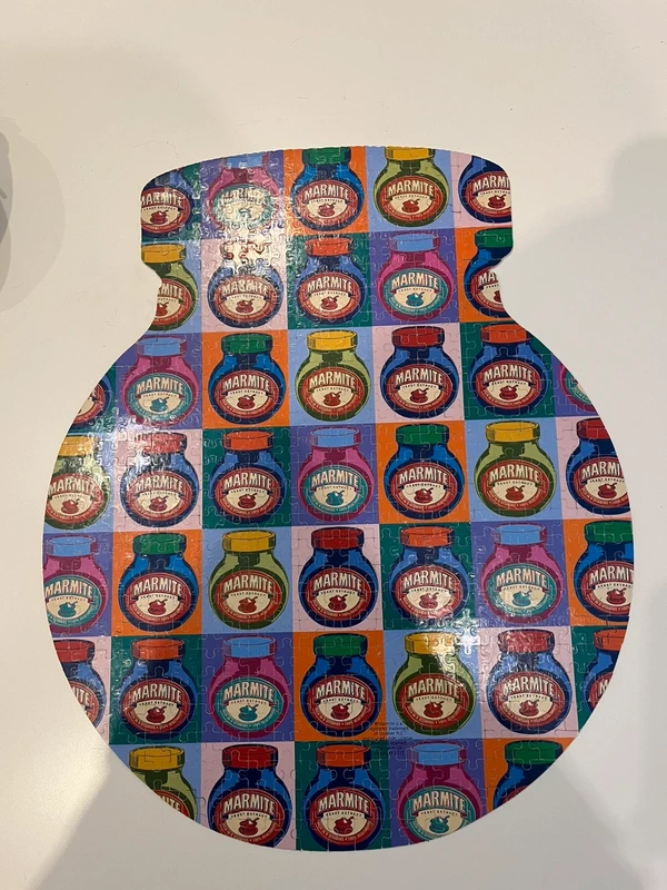 Dvipusė dėlionė (500 dalių) „Marmite“