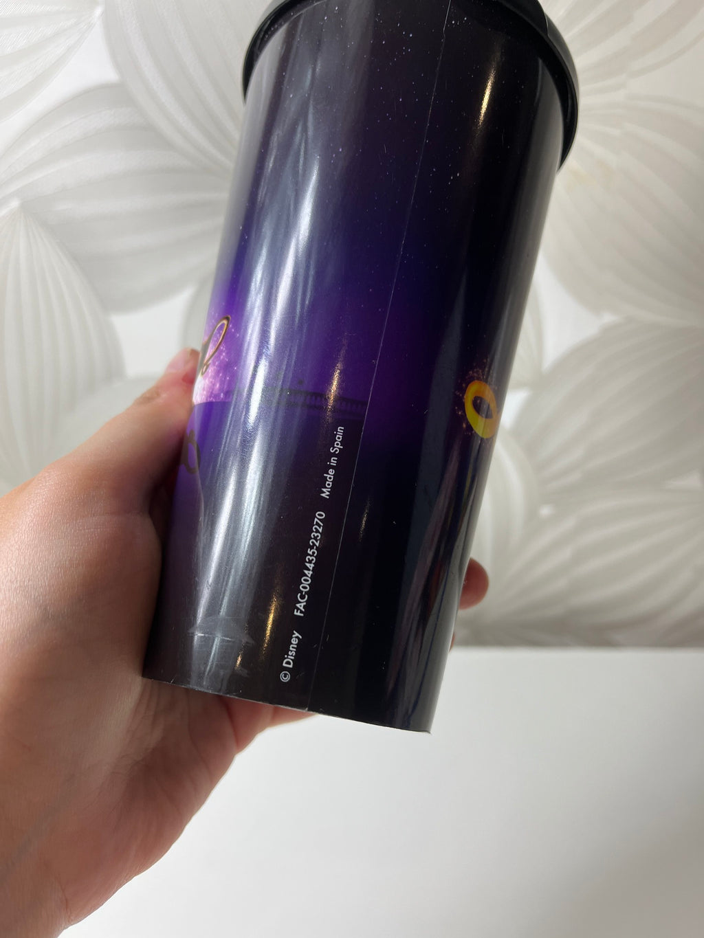 „Aladdin“ plastikinė gertuvė su šiaudeliu