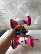 Medinis traukiamas žaislas – vienaragis