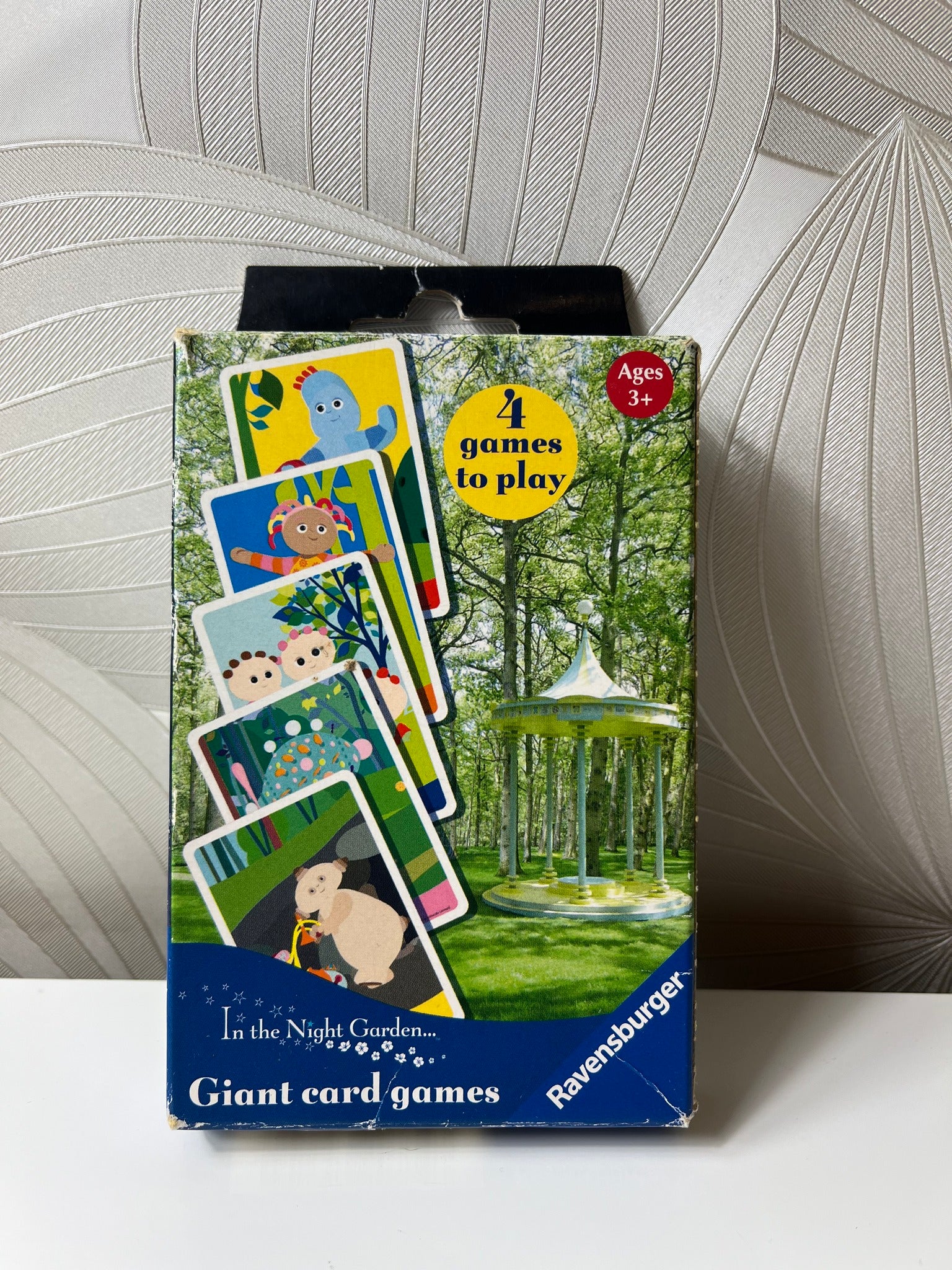 „In the Night Garden“ edukacinis didelių kortų žaidimų rinkinys