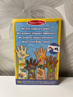 Pirmasis laikinų tatuiruočių rinkinys vaikui