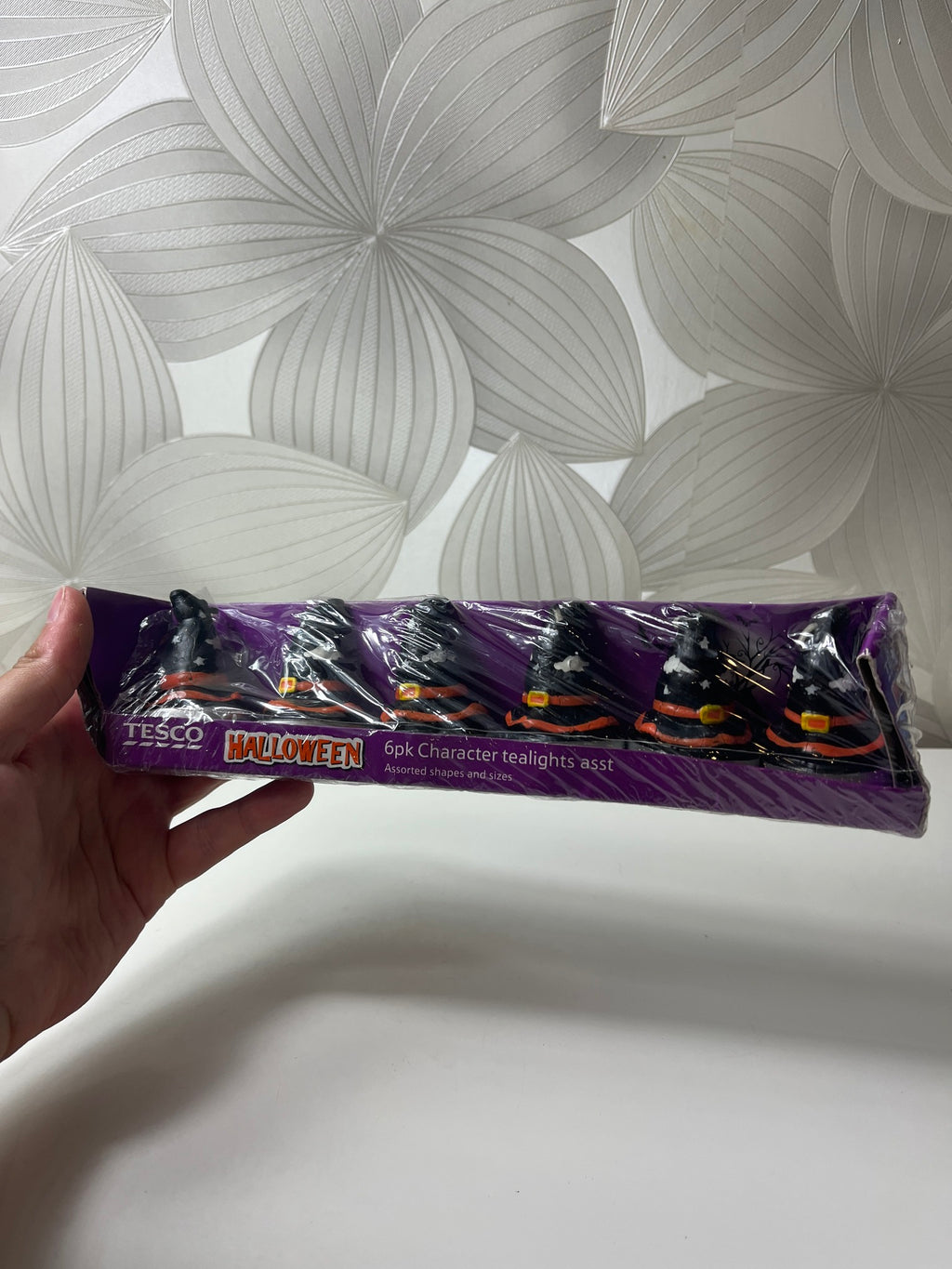 HALLOWEEN 6 vnt. žvakių rinkinys