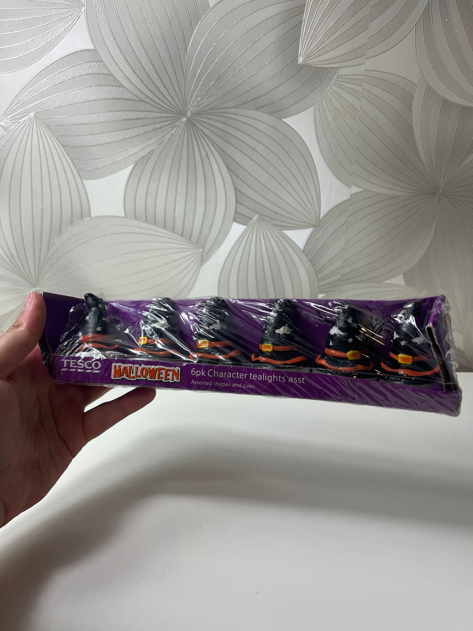 HALLOWEEN 6 vnt. žvakių rinkinys