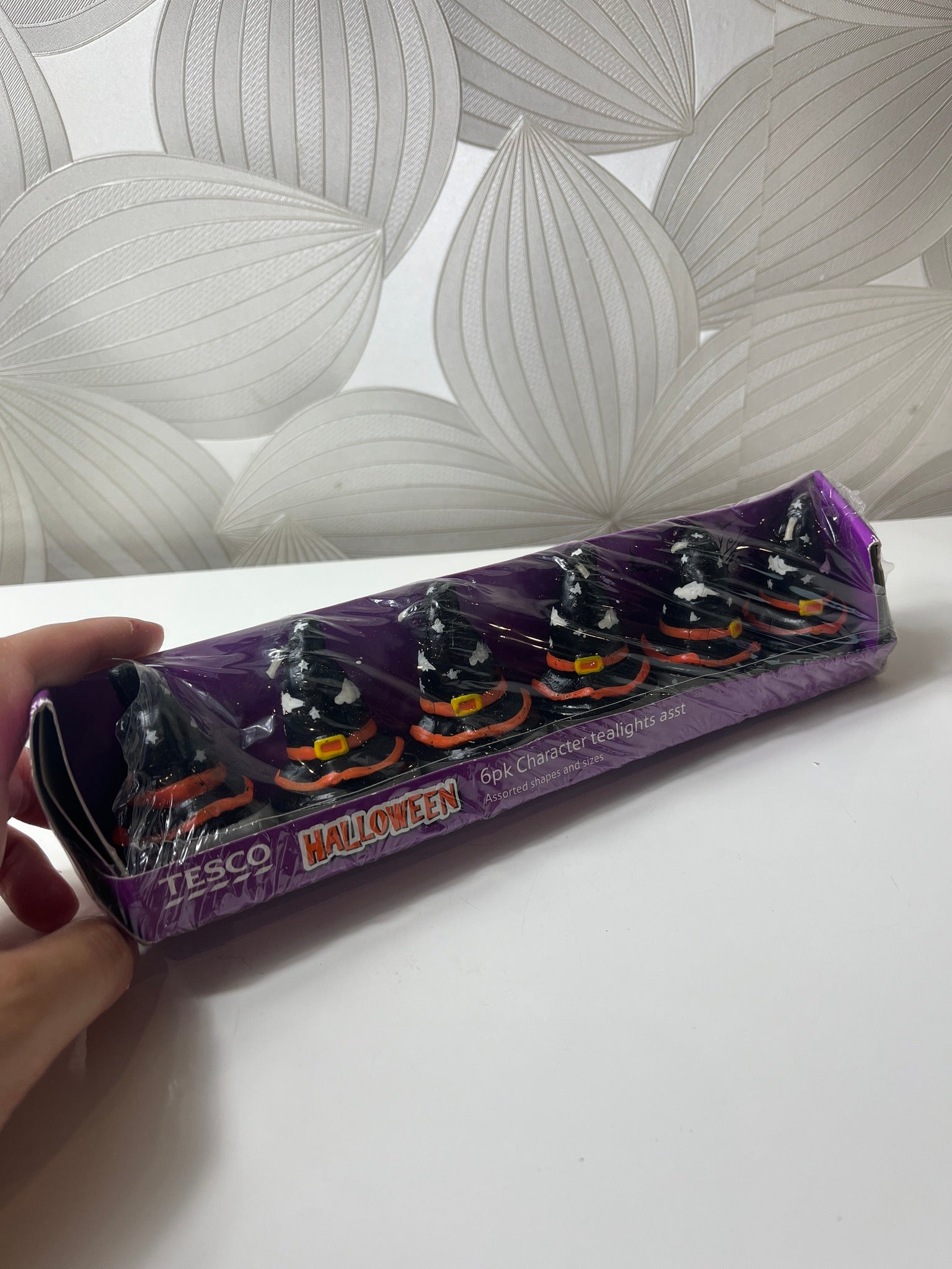 HALLOWEEN 6 vnt. žvakių rinkinys