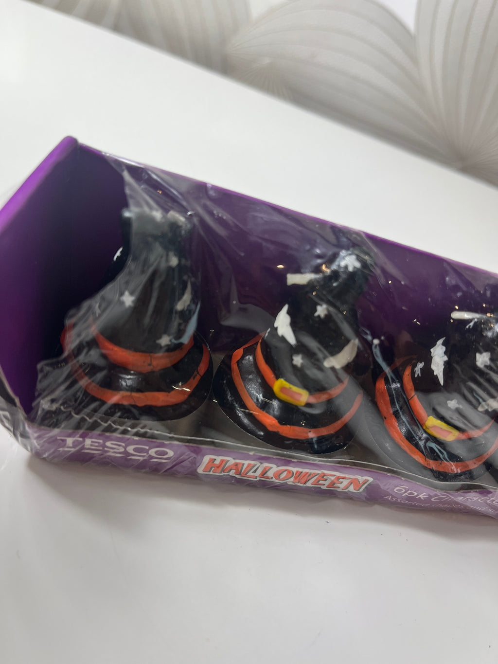 HALLOWEEN 6 vnt. žvakių rinkinys