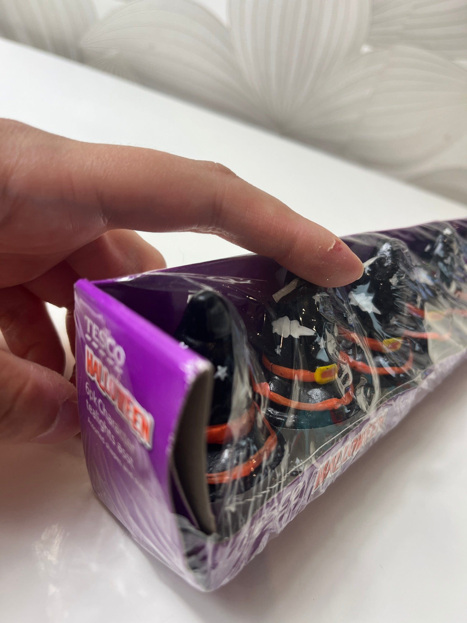 HALLOWEEN 6 vnt. žvakių rinkinys