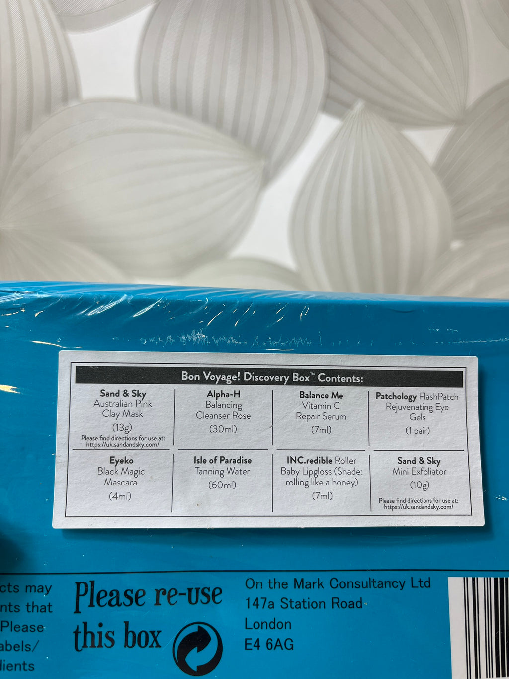 Atradimų kosmetikos dėžutė „Bon Voyage!“