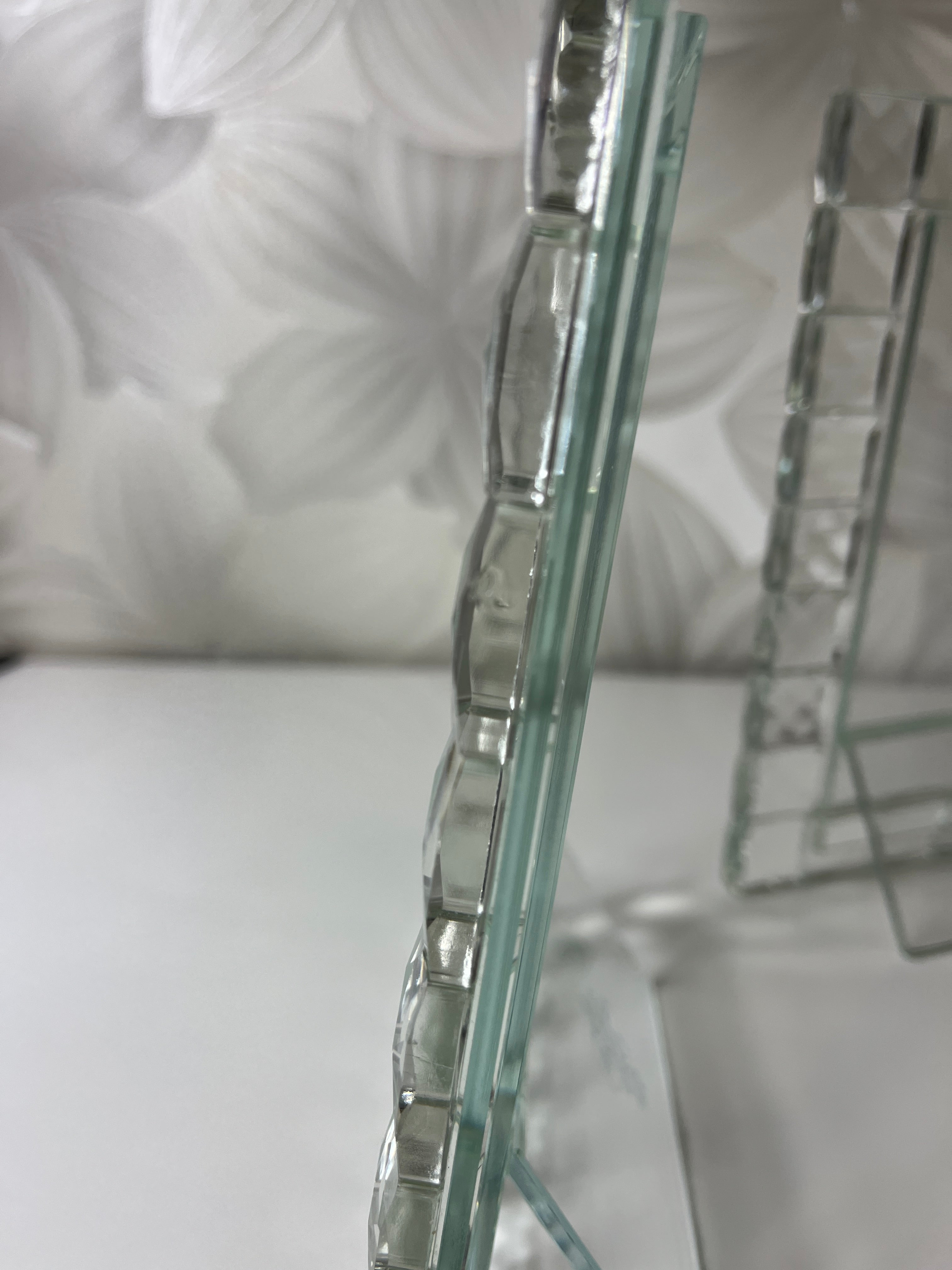 Stikliniai nuotraukų rėmeliai (2 vnt.)