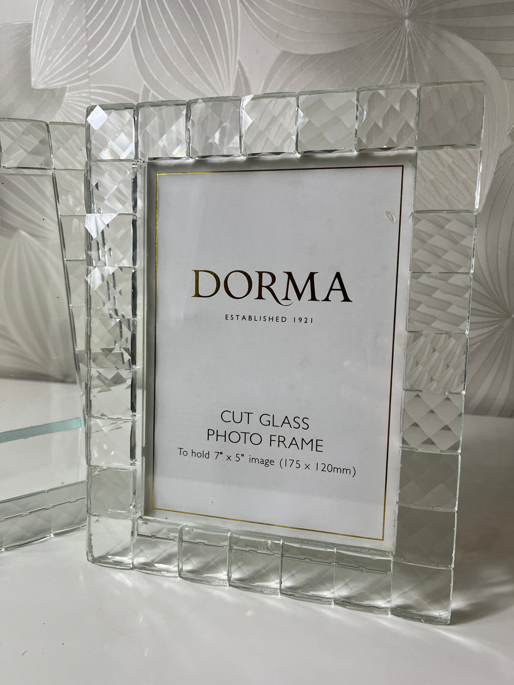 Stikliniai nuotraukų rėmeliai (2 vnt.)