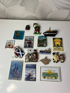 Kolekciniai magnetukai iš skirtingų pasaulio vietų (16 vnt.)