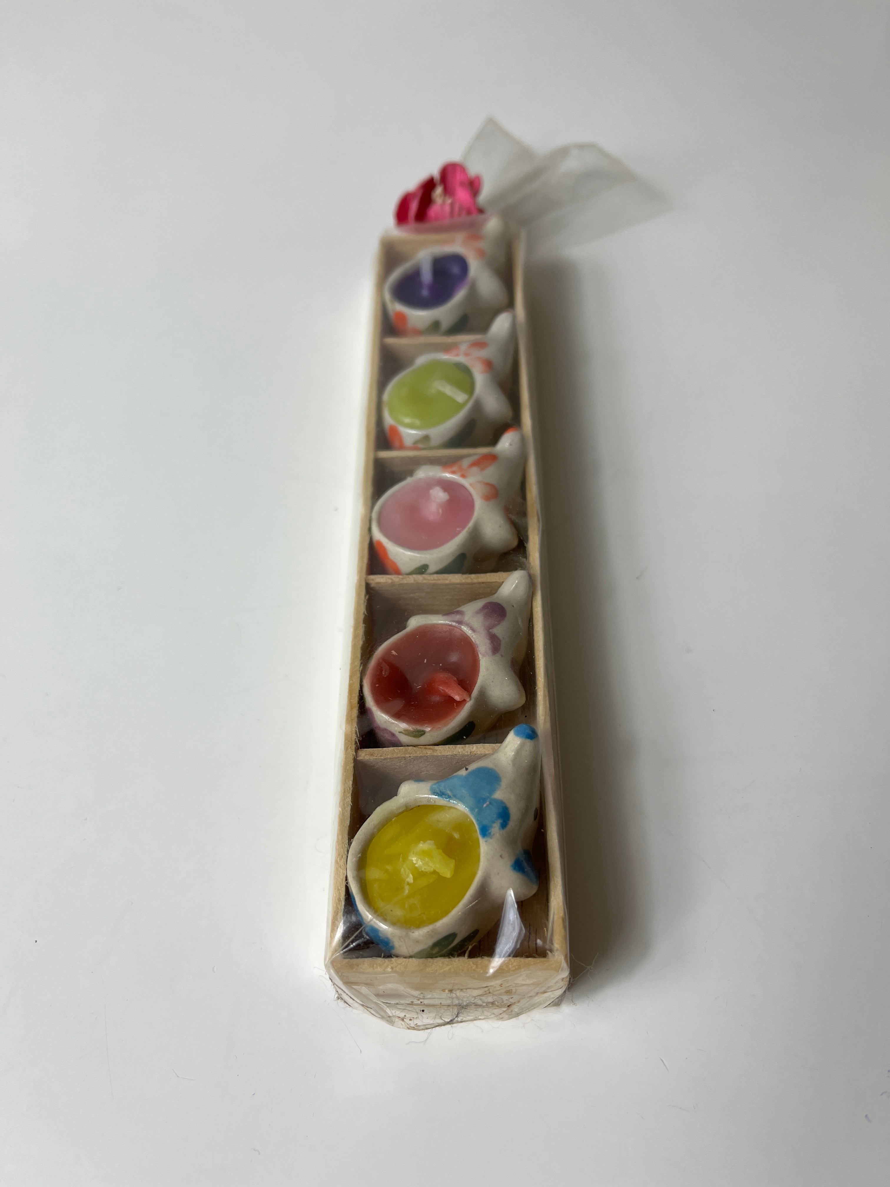 Smulkių žvakių rinkinys