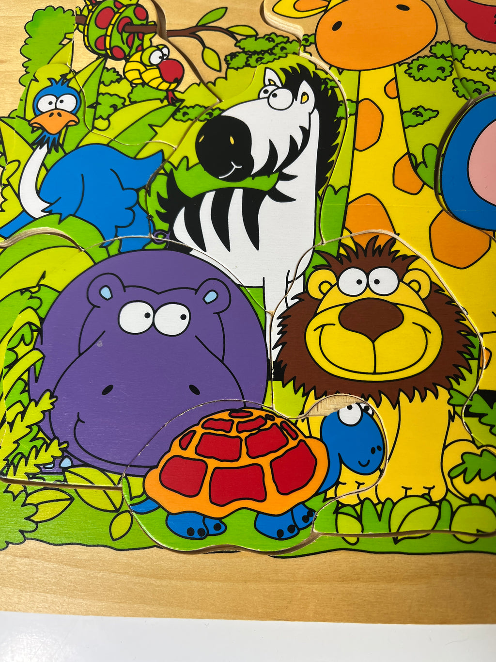 Medinė dėlionė „Gyvūnai“