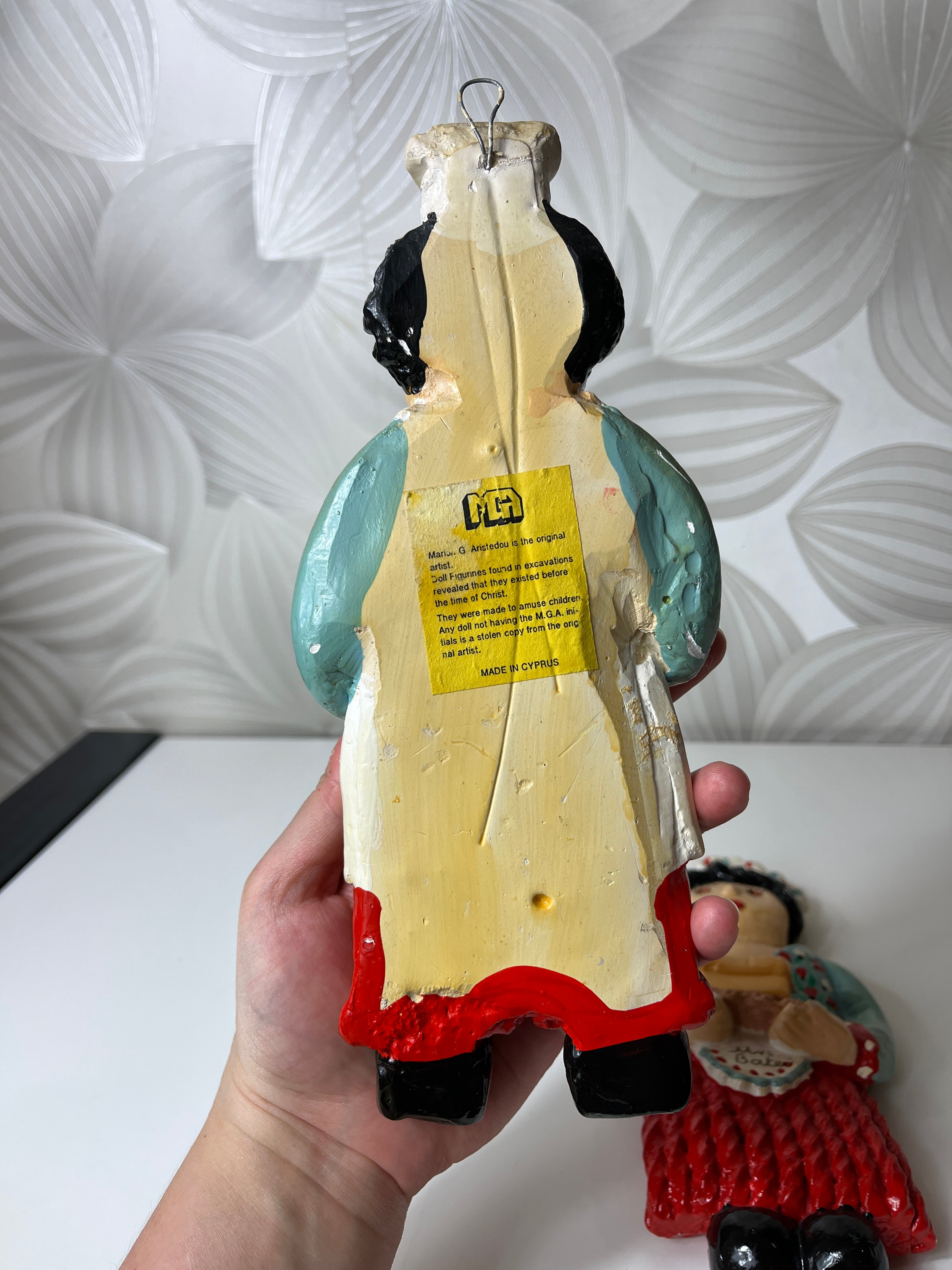 Vintažinės rankų darbo lėlės „Ponia ir Ponas Kepėjai“