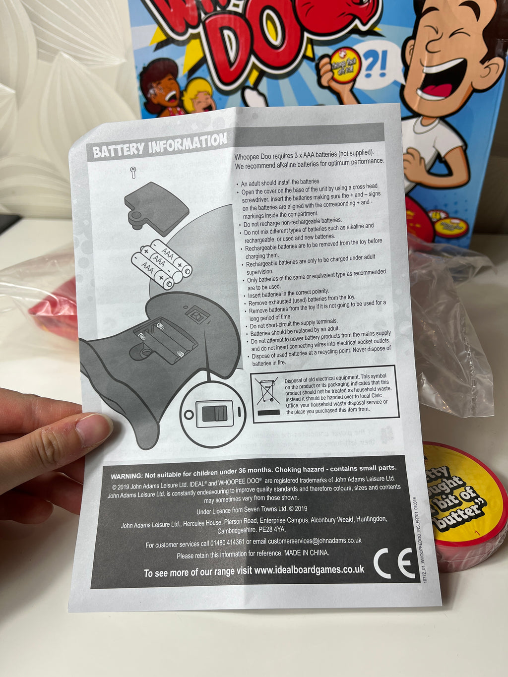 Stalo žaidimas „Whoopee Doo“