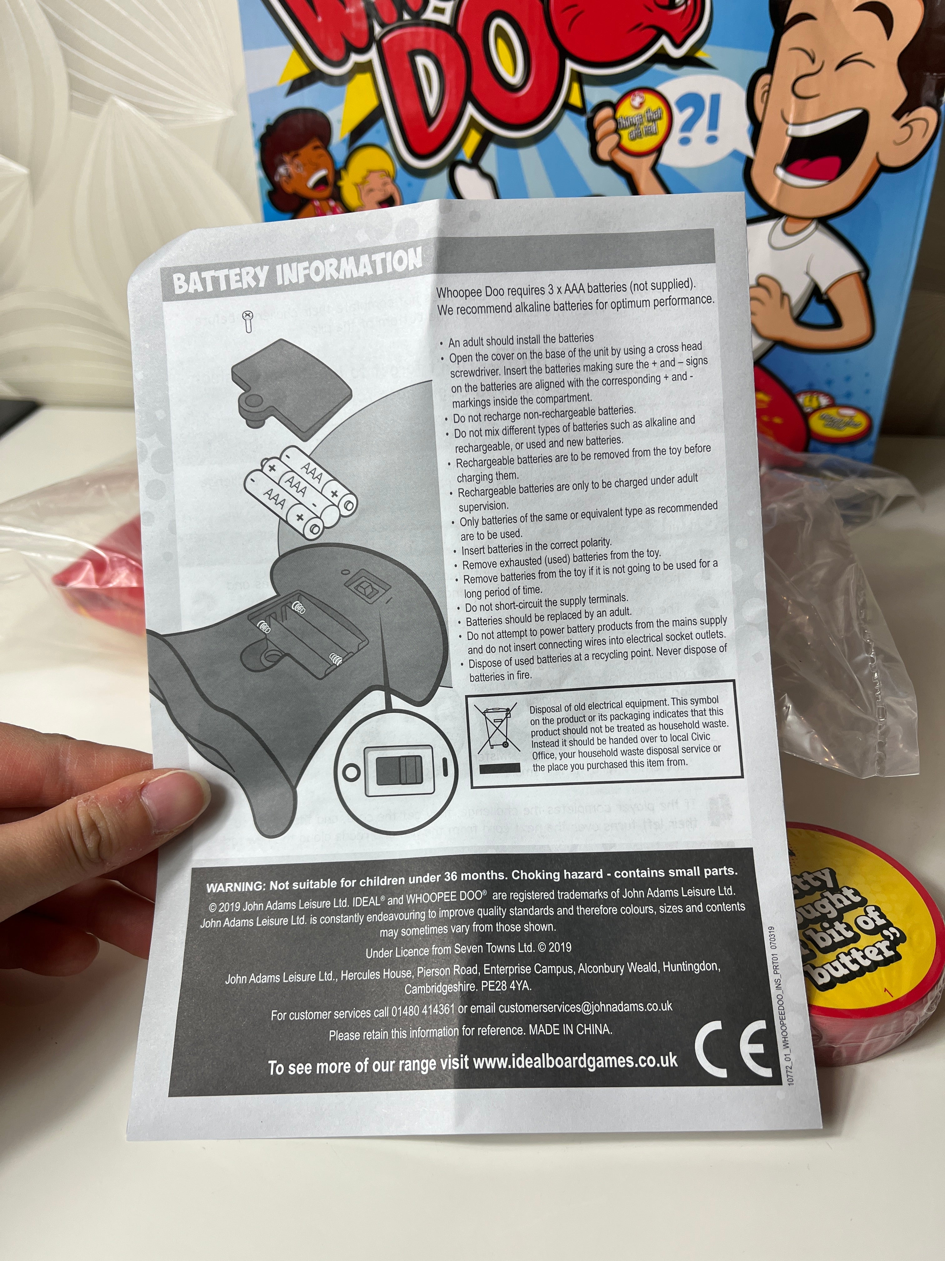 Stalo žaidimas „Whoopee Doo“