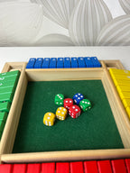 Stalo žaidimas „Shut The Box“