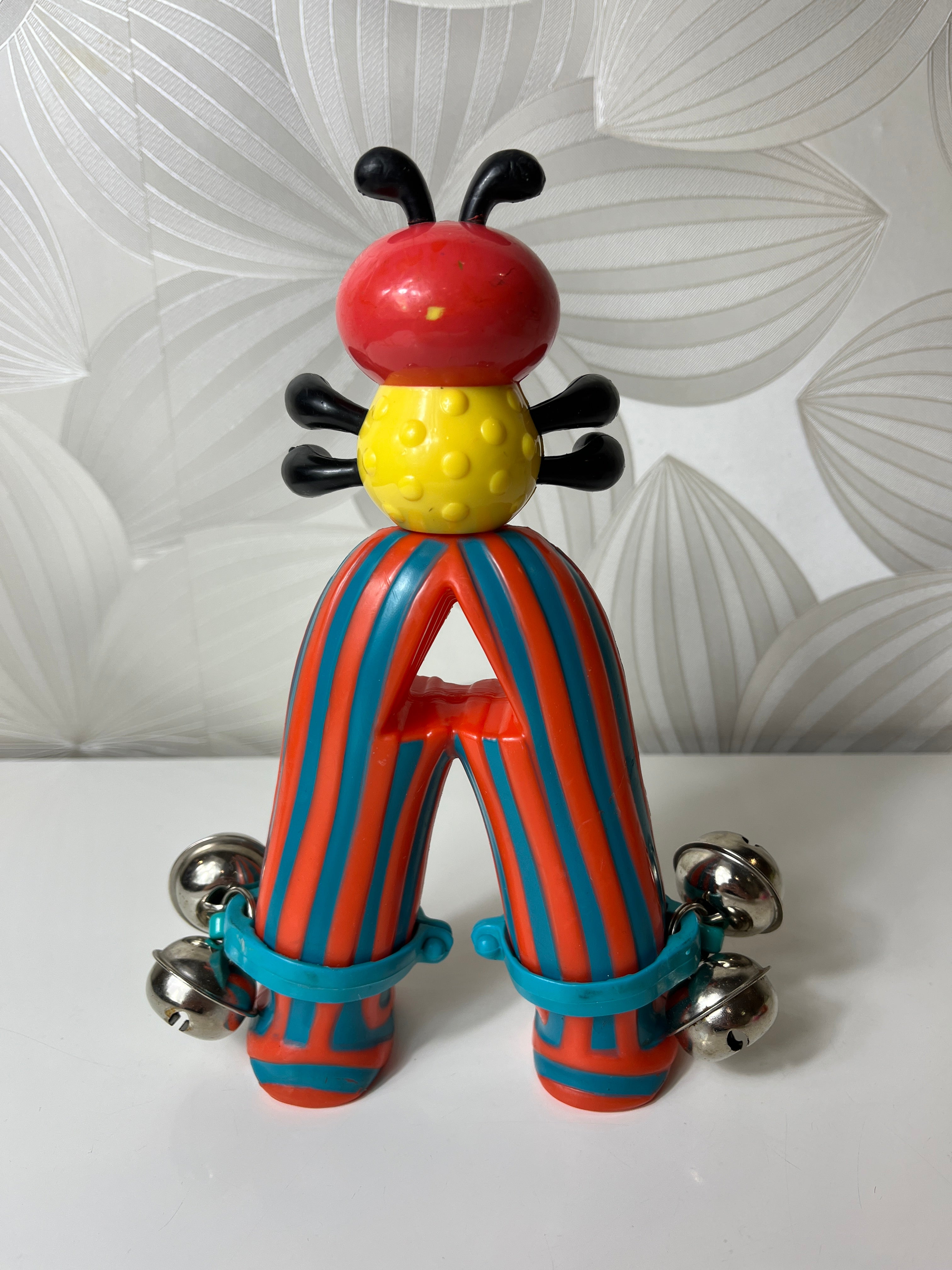 Žaislas vaikui su boružėle - barškutis