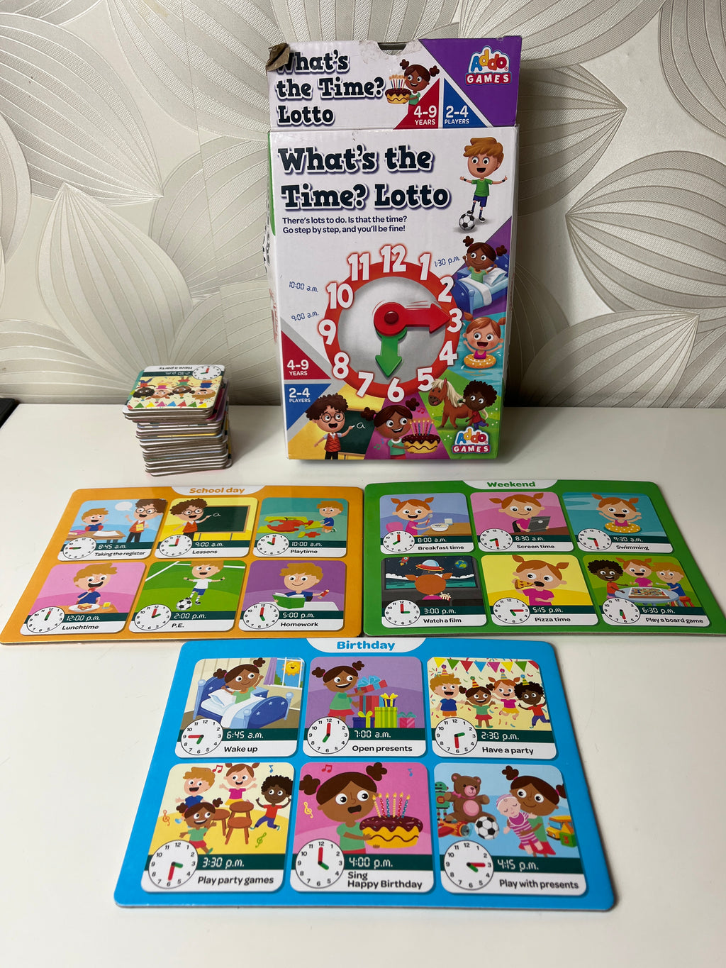 Lavinamasis žaidimas „Kokia dabar valanda?“