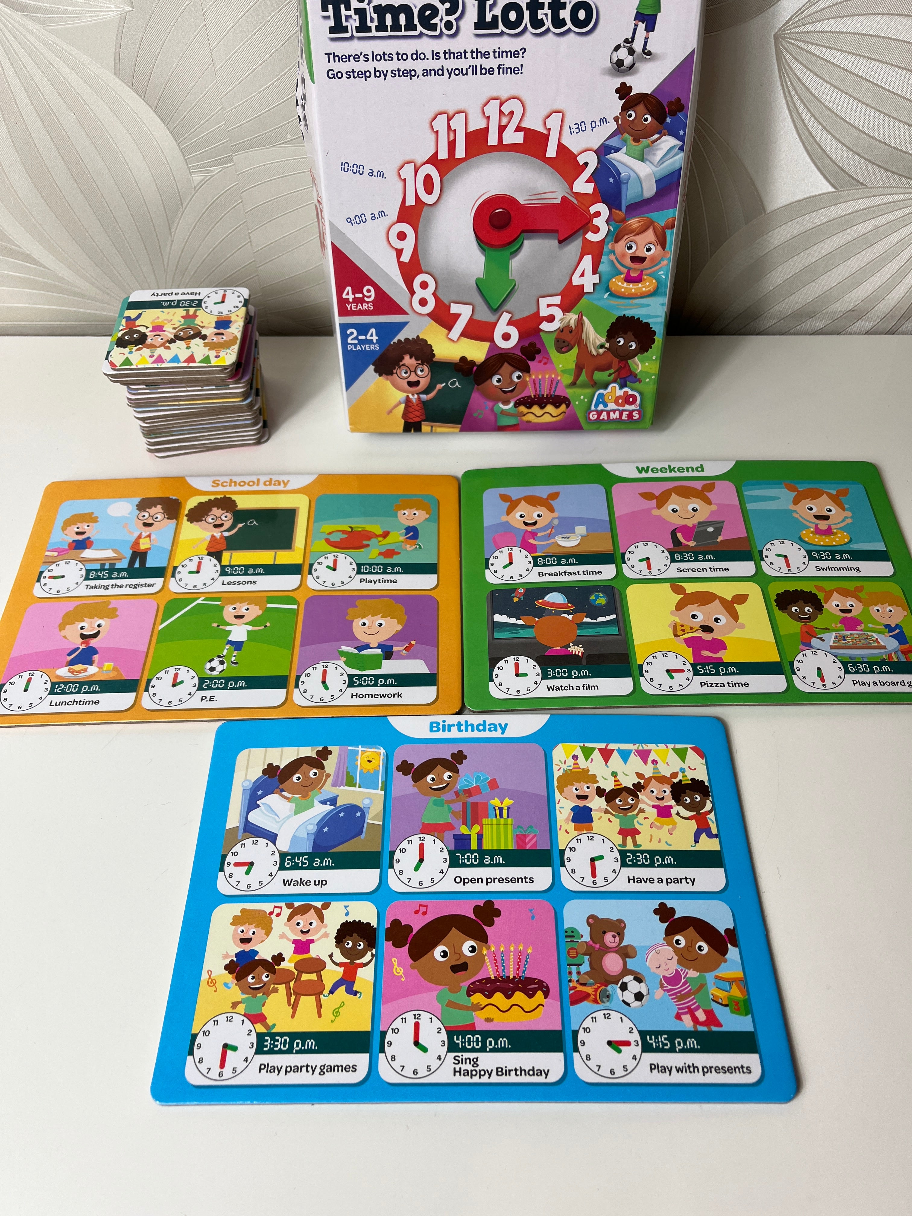 Lavinamasis žaidimas „Kokia dabar valanda?“