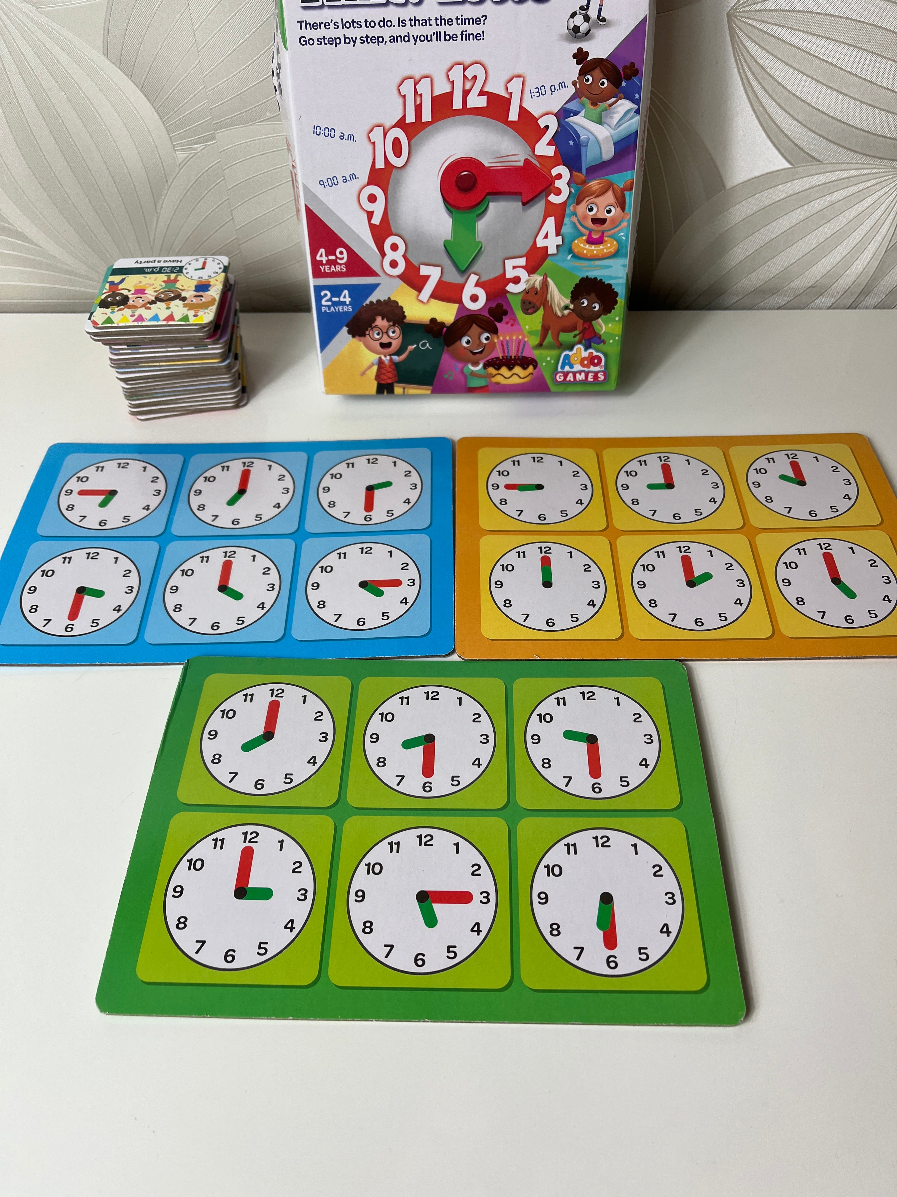 Lavinamasis žaidimas „Kokia dabar valanda?“