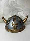 Dekoratyvinis žaislinis vikingų šalmas