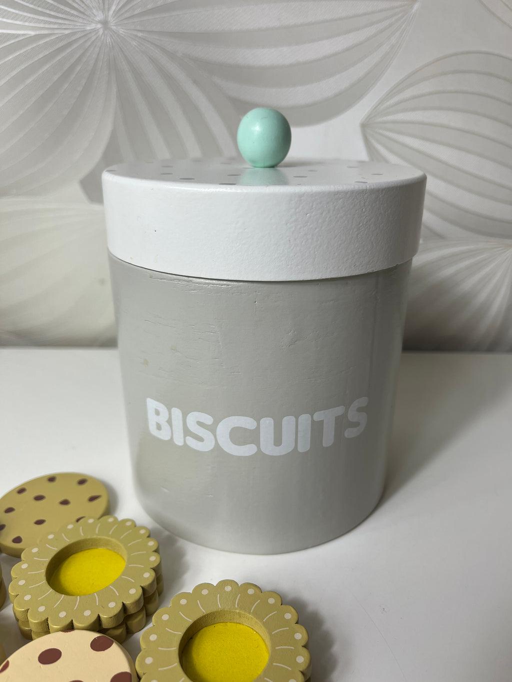 Medinių sausainių rinkinys su dėžute „Biscuits“
