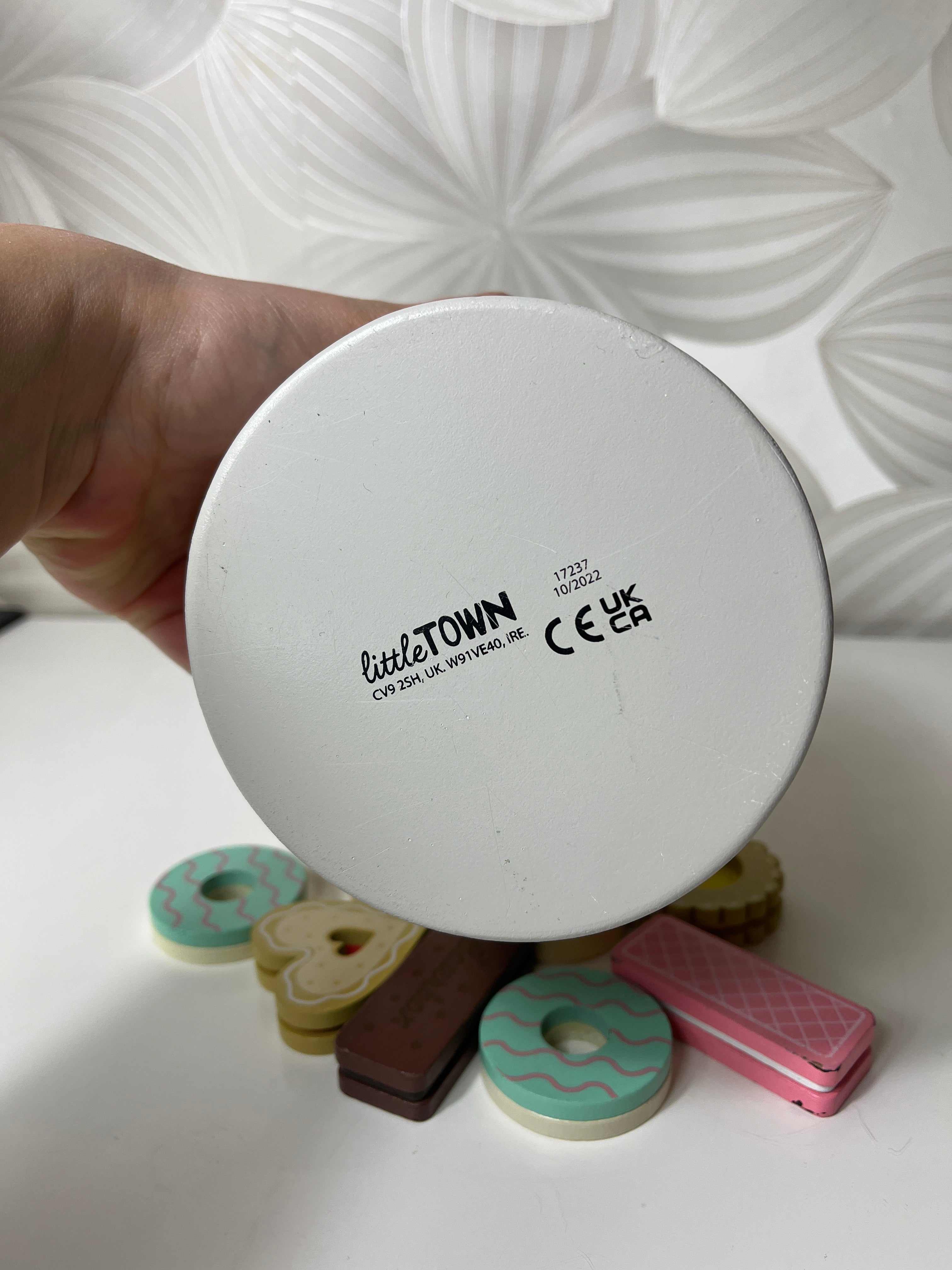 Medinių sausainių rinkinys su dėžute „Biscuits“