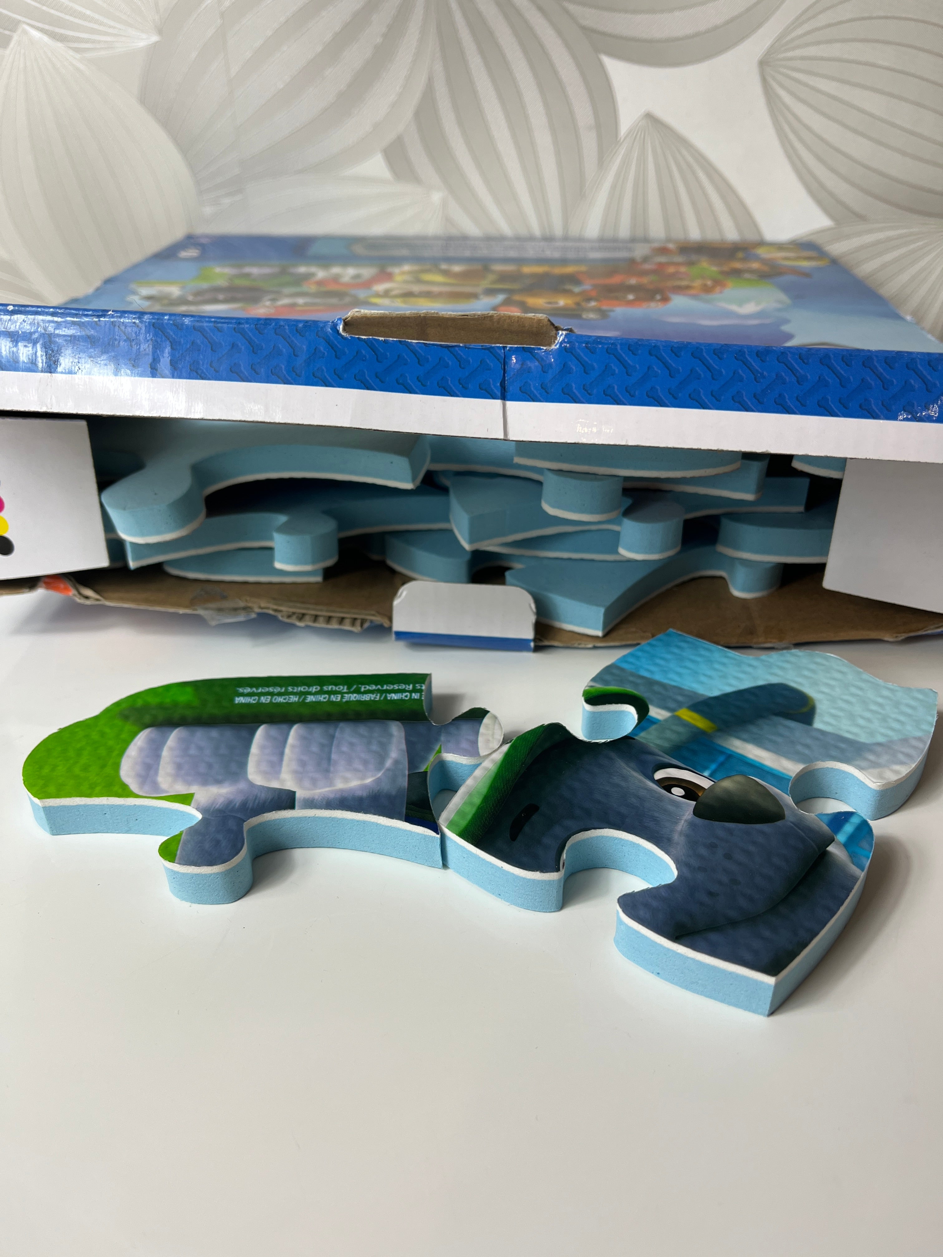 Minkšta „Paw Patrol“ dėlionė vaikams (25 detalės)