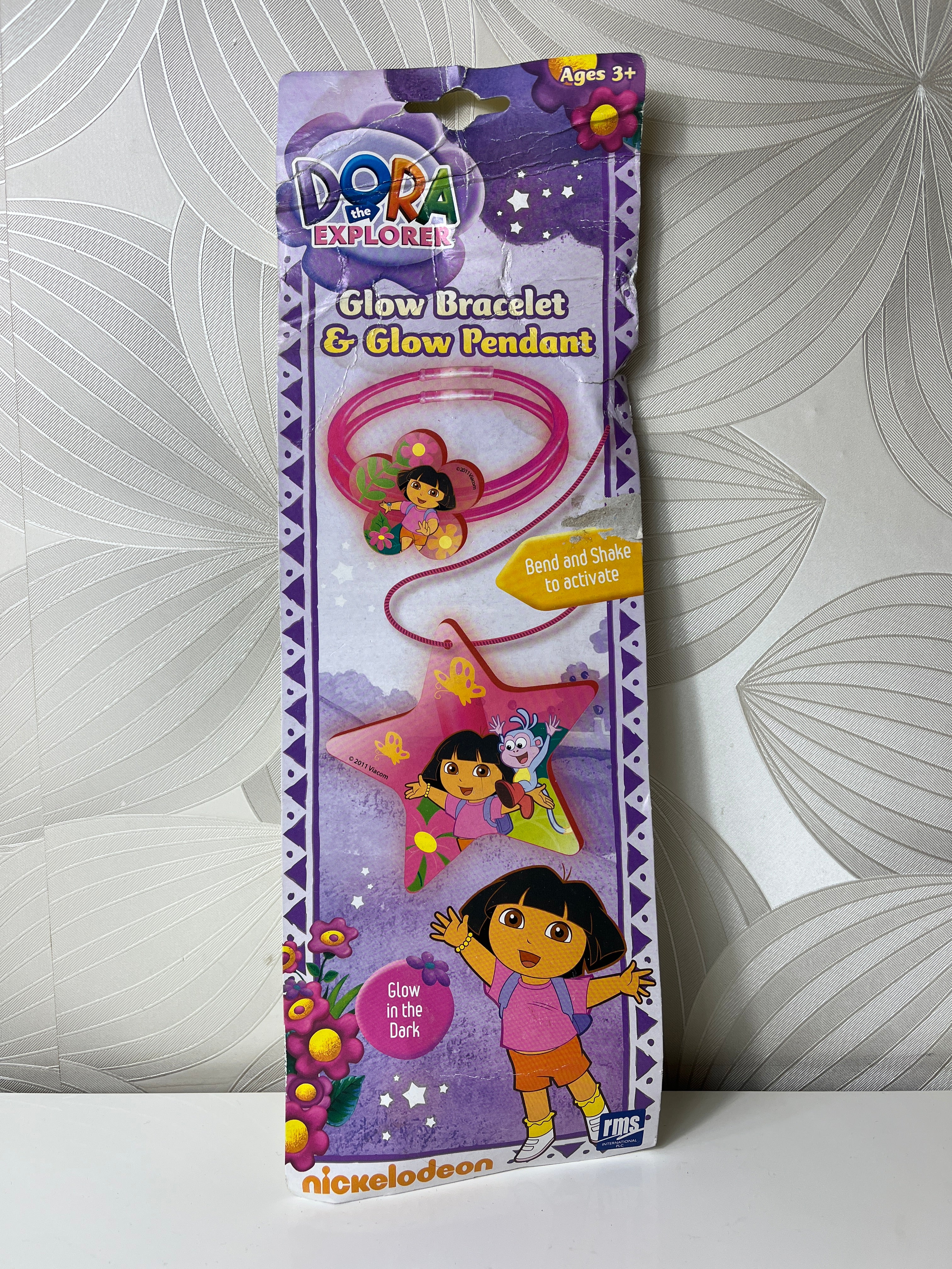 Vaikiška šviečianti apyrankė „Dora the Explorer“