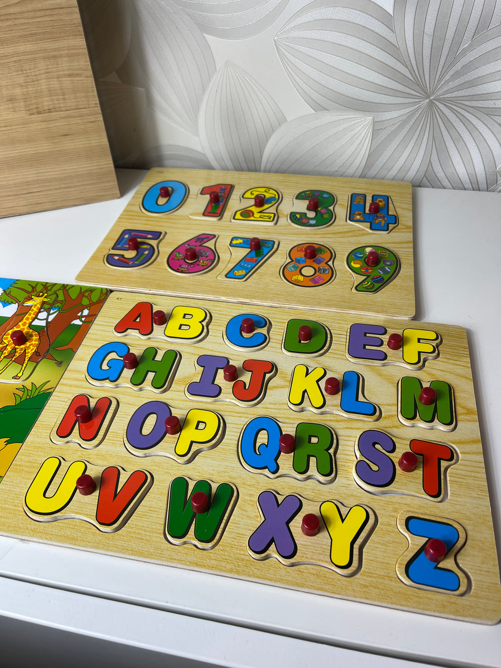 Medinių lavinamųjų dėlionių rinkinys