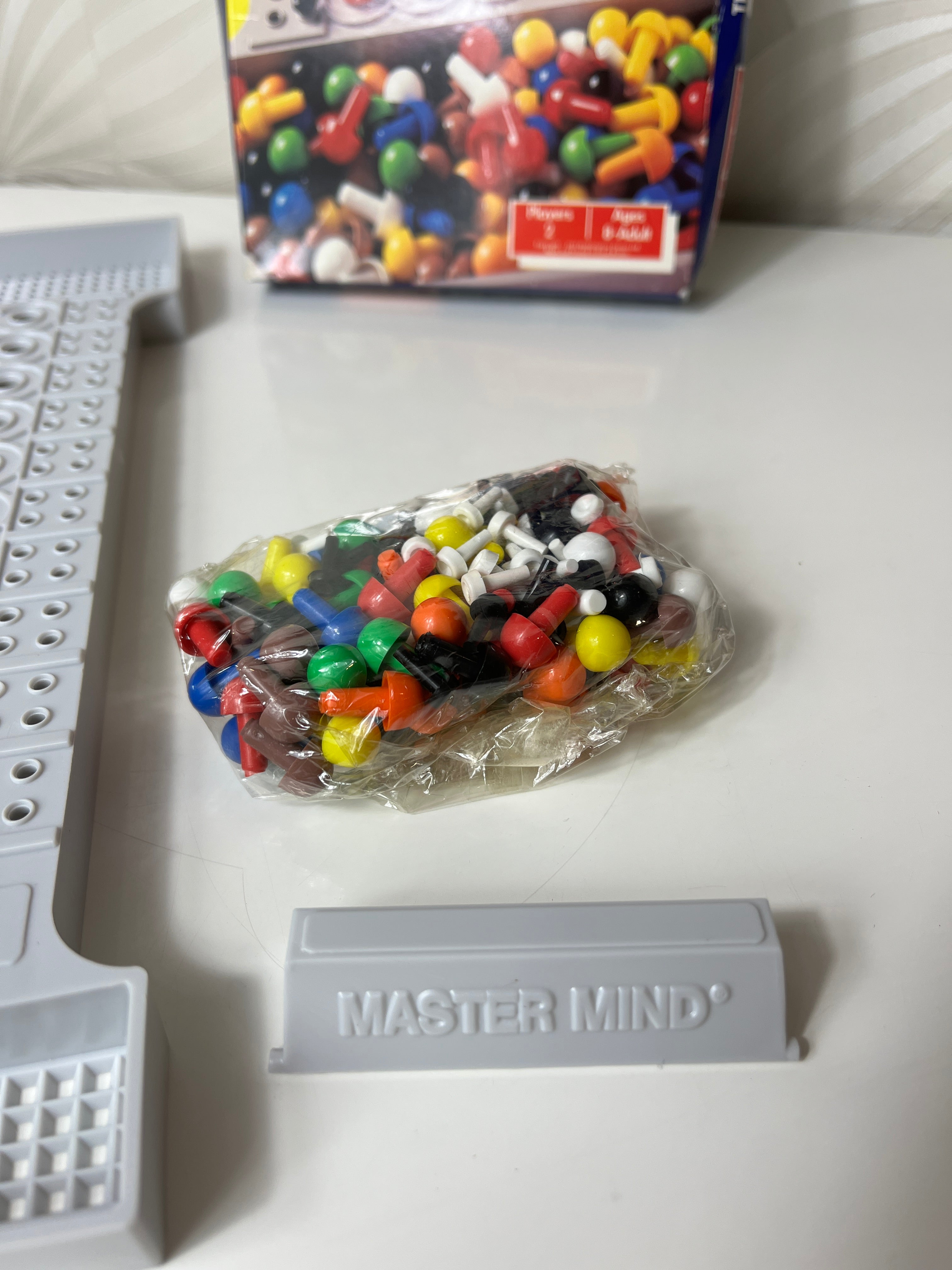 Vintažinis 1984-ųjų „Waddingtons“ stalo žaidimas „Master Mind“