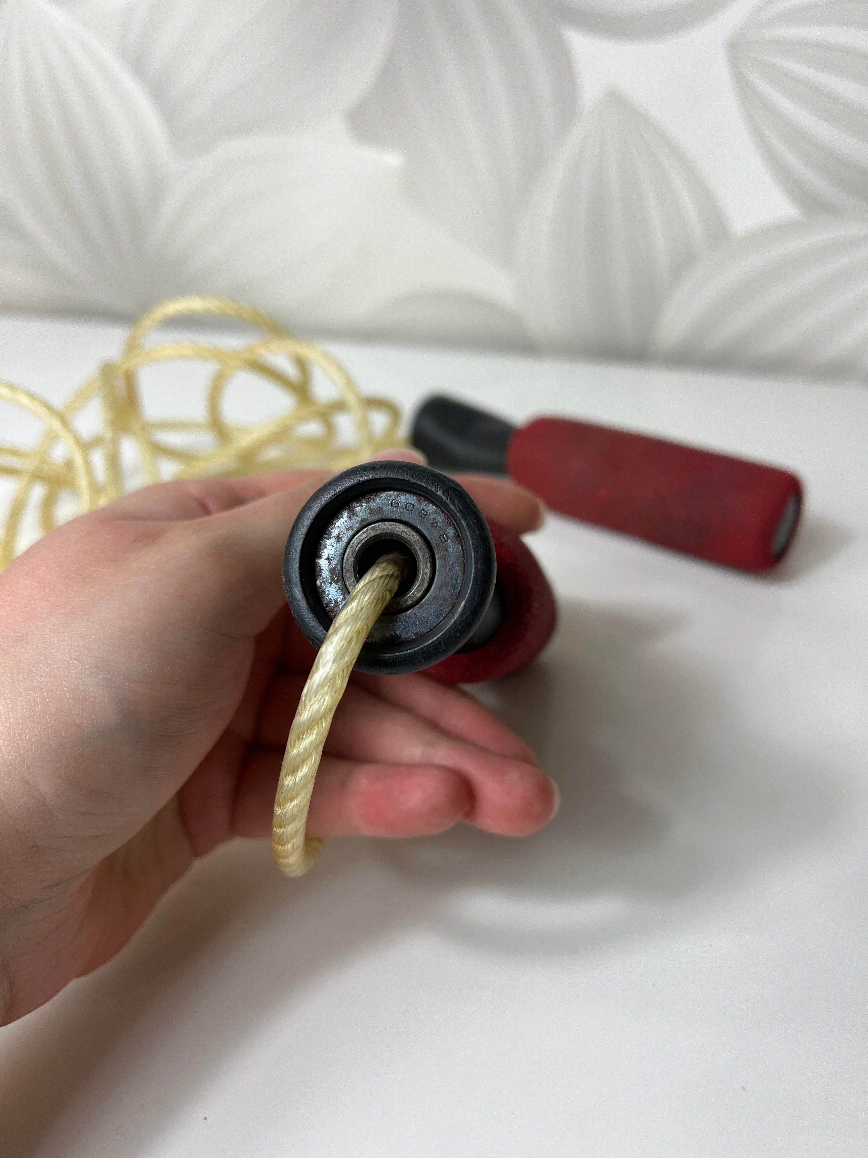 Šokdynė su minkštomis rankenomis