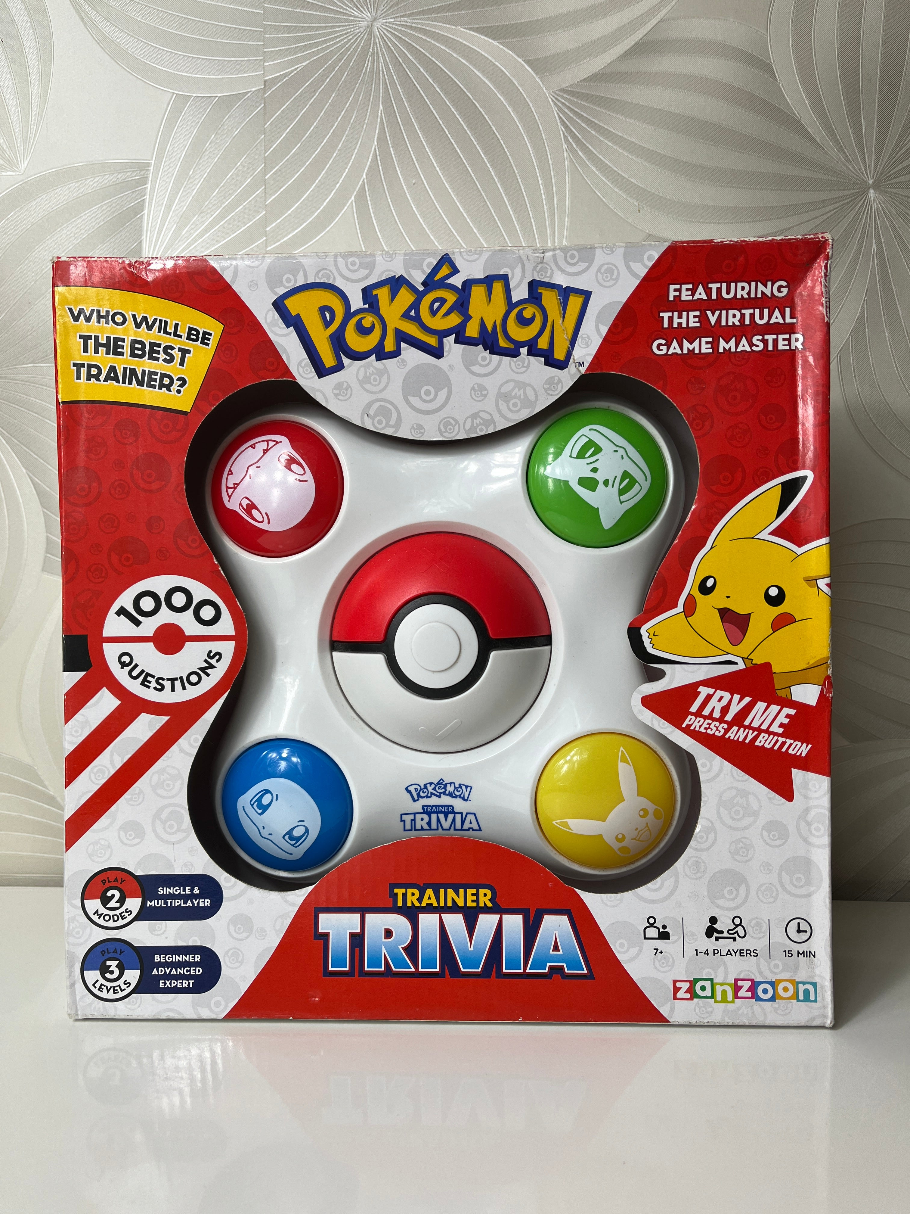 Stalo žaidimas „Pokémon Trainer Trivia“