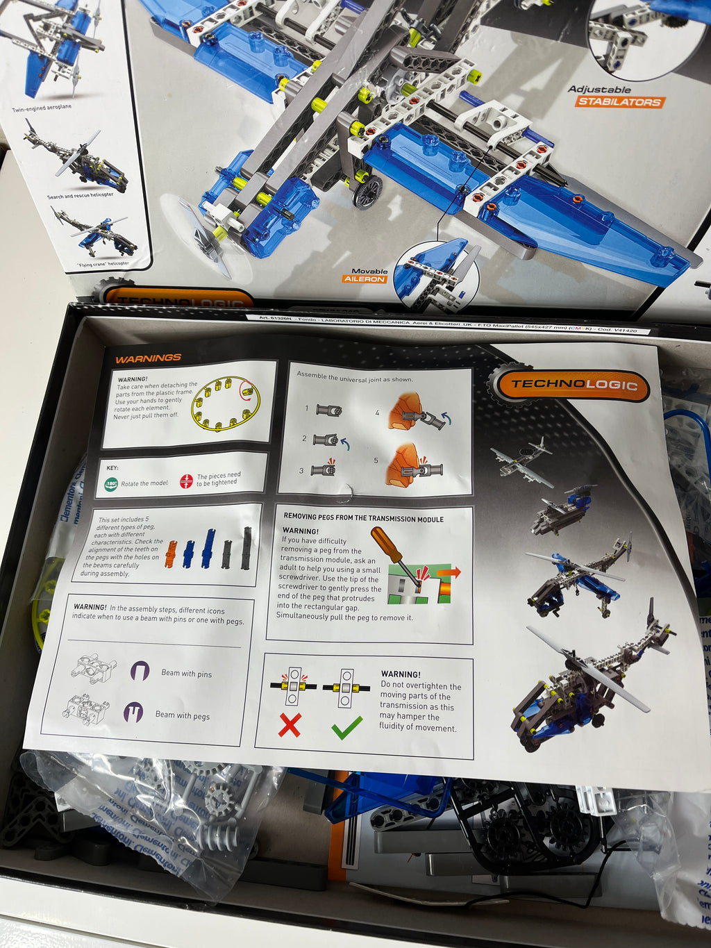 „Mechanics Laboratory – Aeroplanes and Helicopters“ konstruktorius