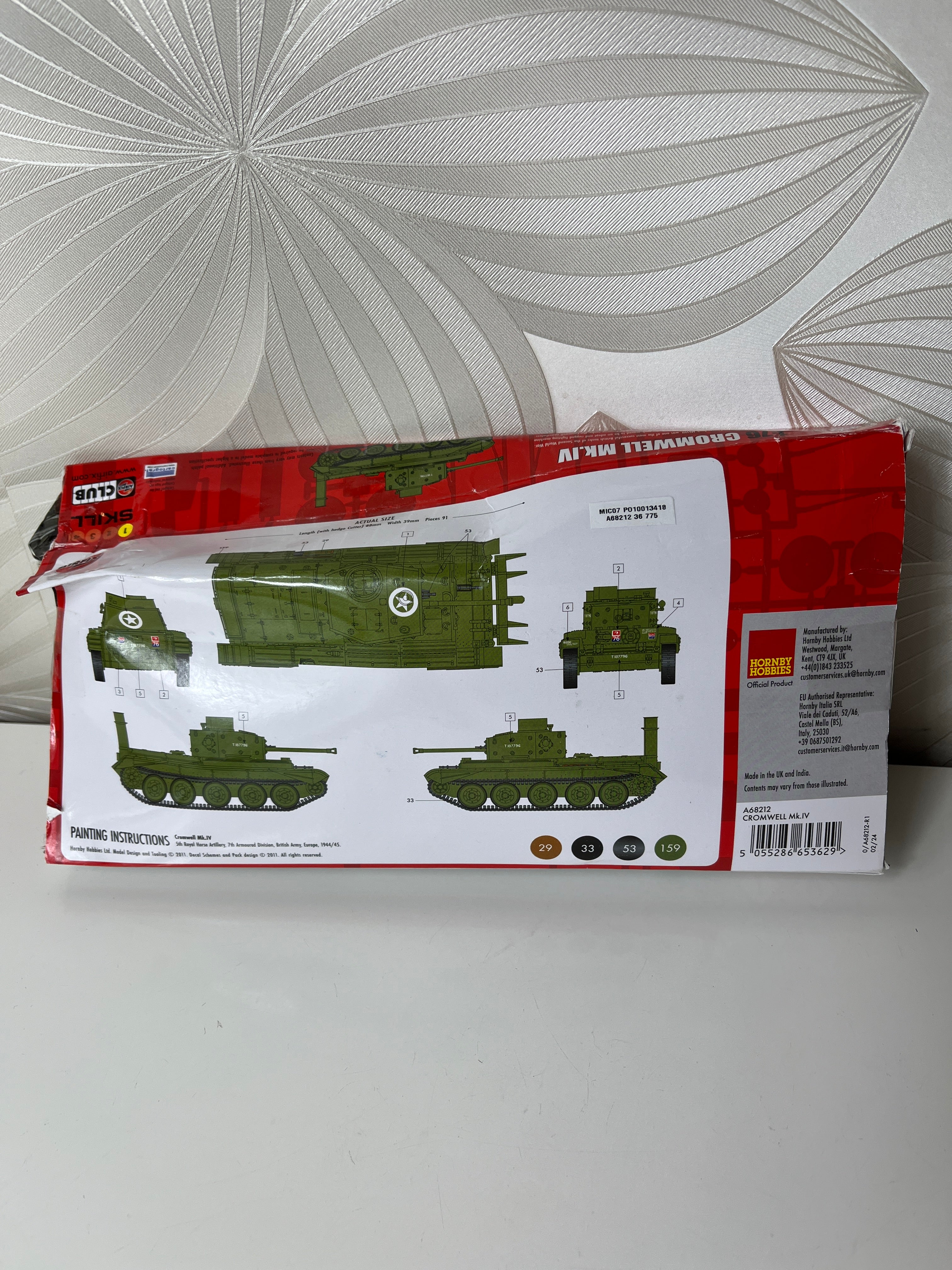 „Airfix Cromwell Mk.IV“ modelis (1:76)