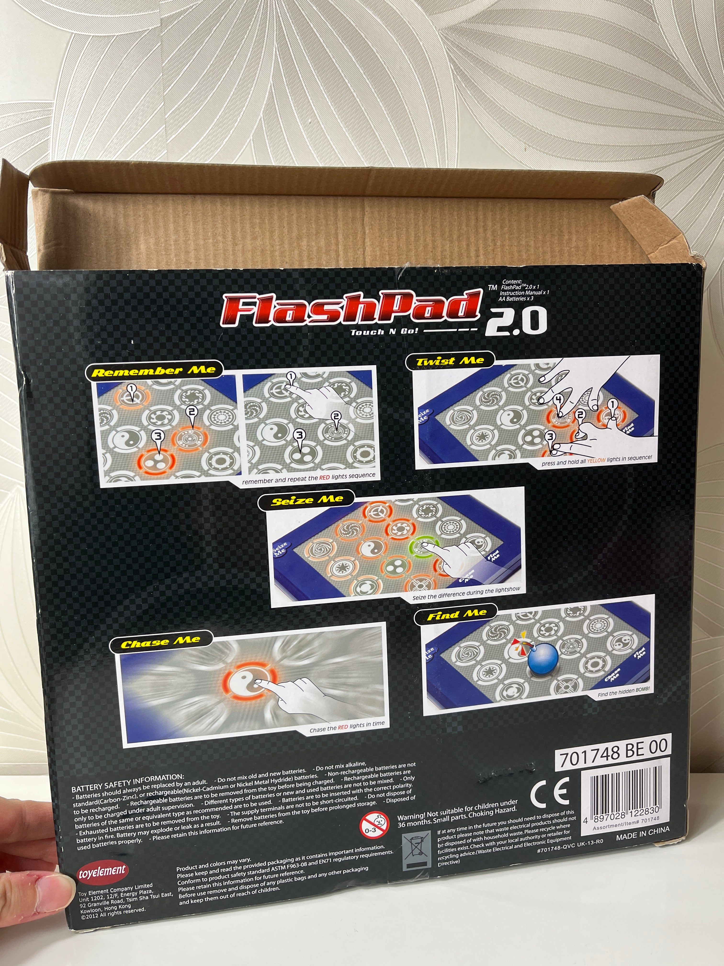 Stalo žaidimas „FlashPad 2.0“