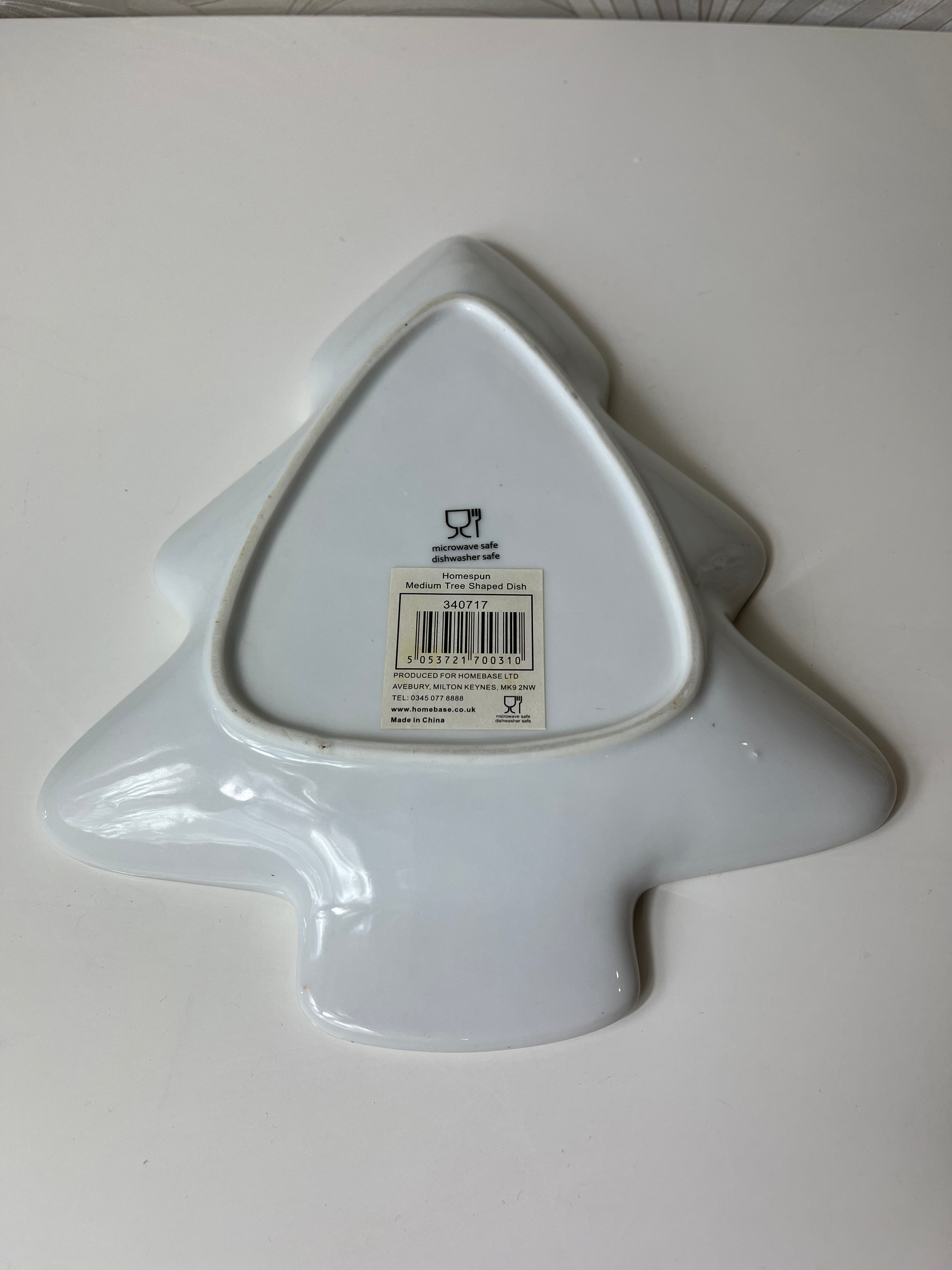 Kalėdinė serviravimo lėkštė „Let it snow“