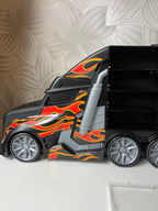 Žaislinis sunkvežimis - „Hot Wheels“ modeliukų garažas