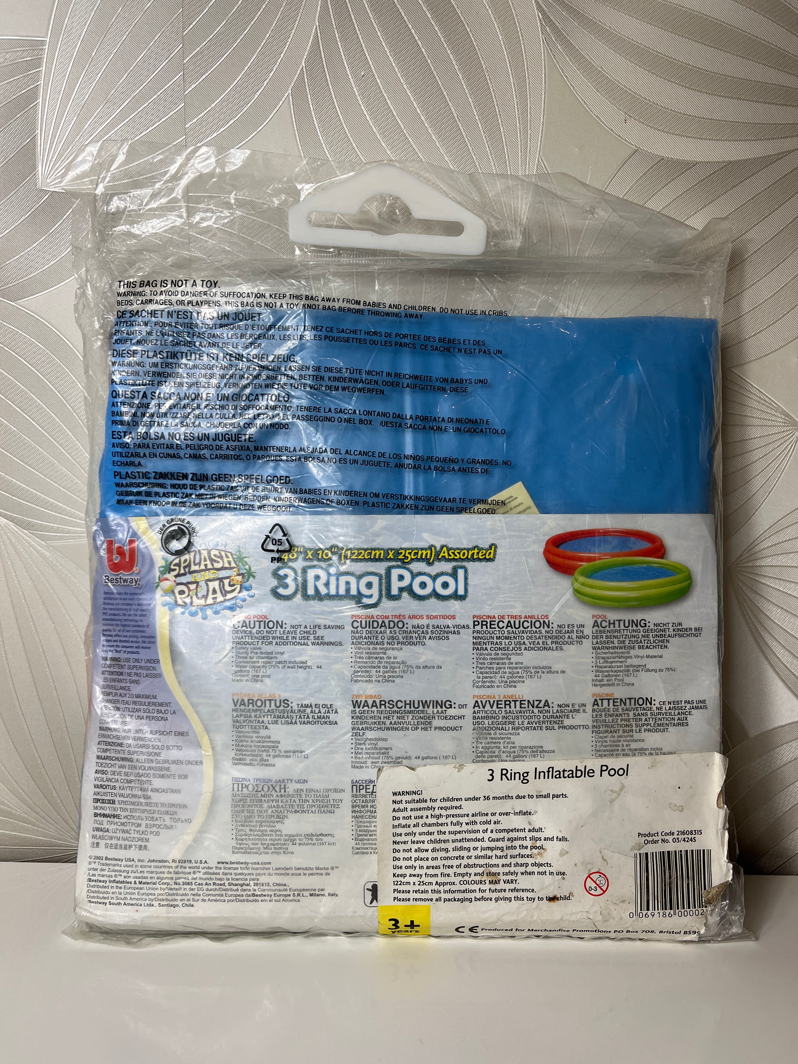 Vaikiškas pripučiamas baseinas „Splash and Play“