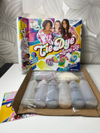 „FabLab“ Tie Dye Luxury Kit – kūrybinis drabužių dažymo rinkinys