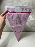 Gimtadienio girlianda „Happy Birthday“