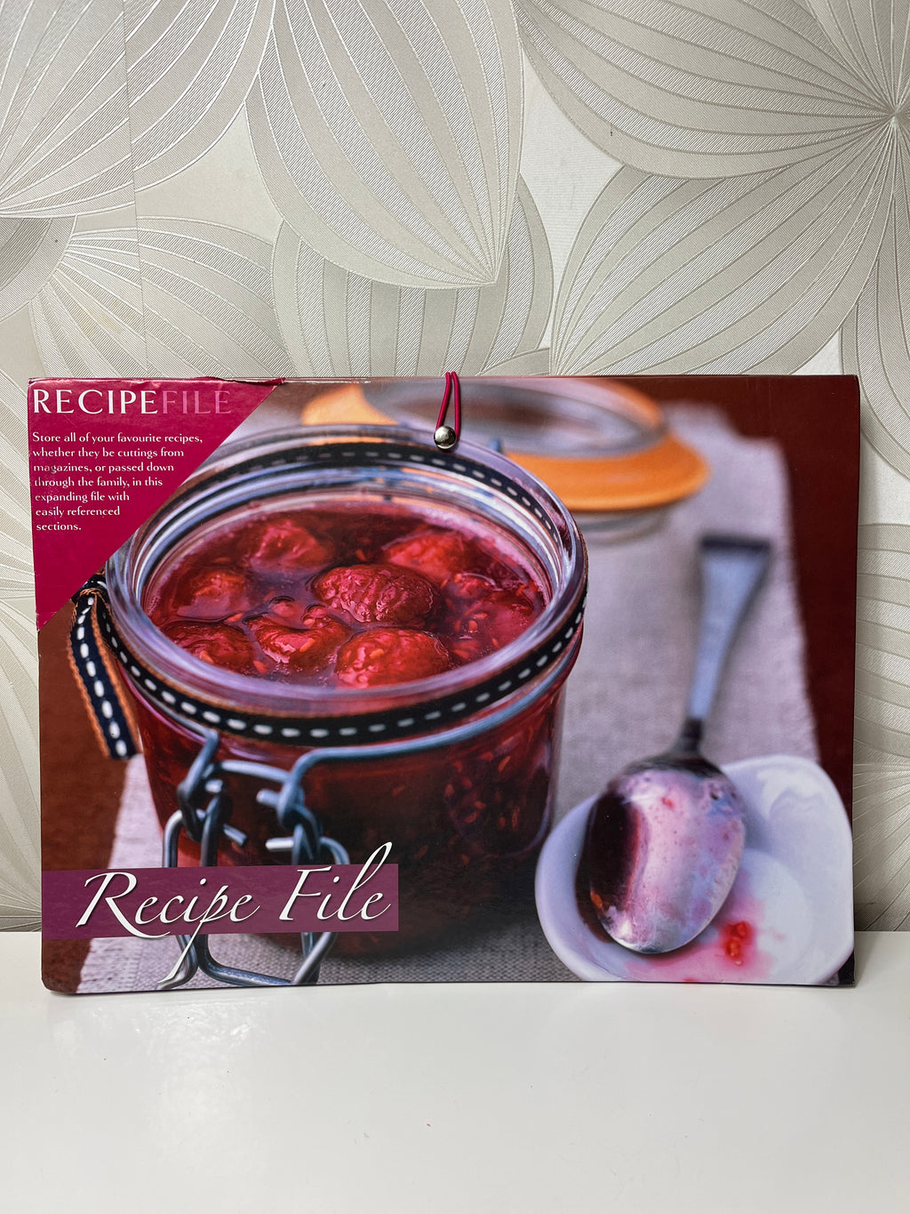 Receptų segtuvas „Recipe File“