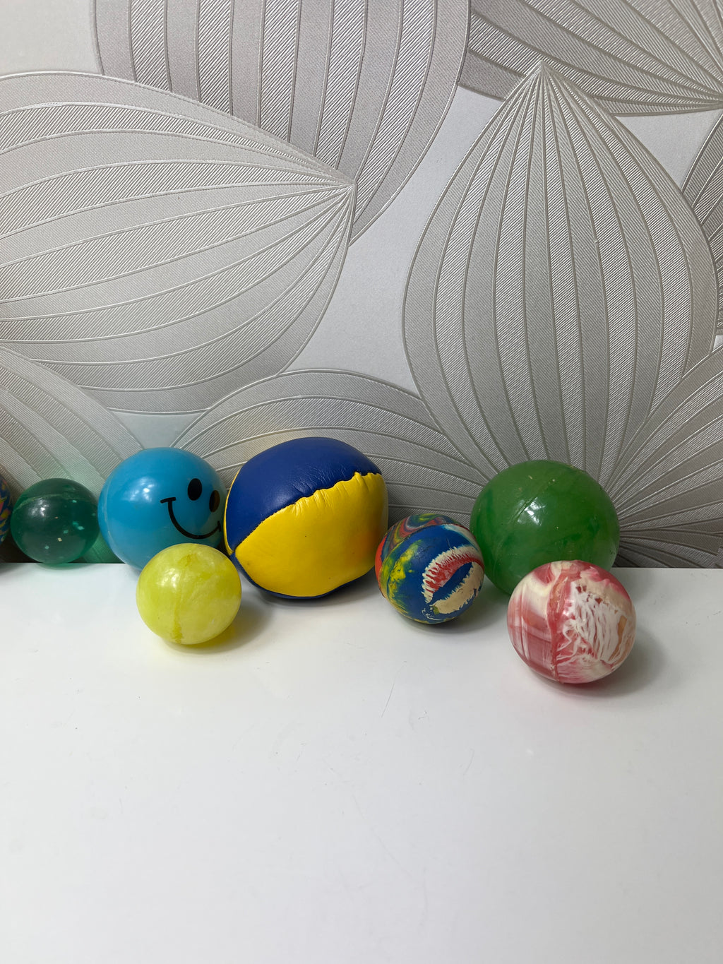 Įvairių kamuoliukų rinkinys